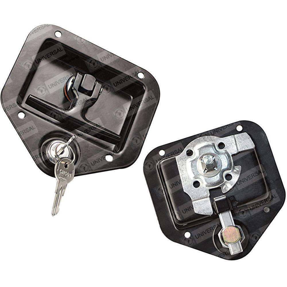 Miniatura Puxador Maçaneta Externa Porta Inox Linha Agrícola Uso Geral