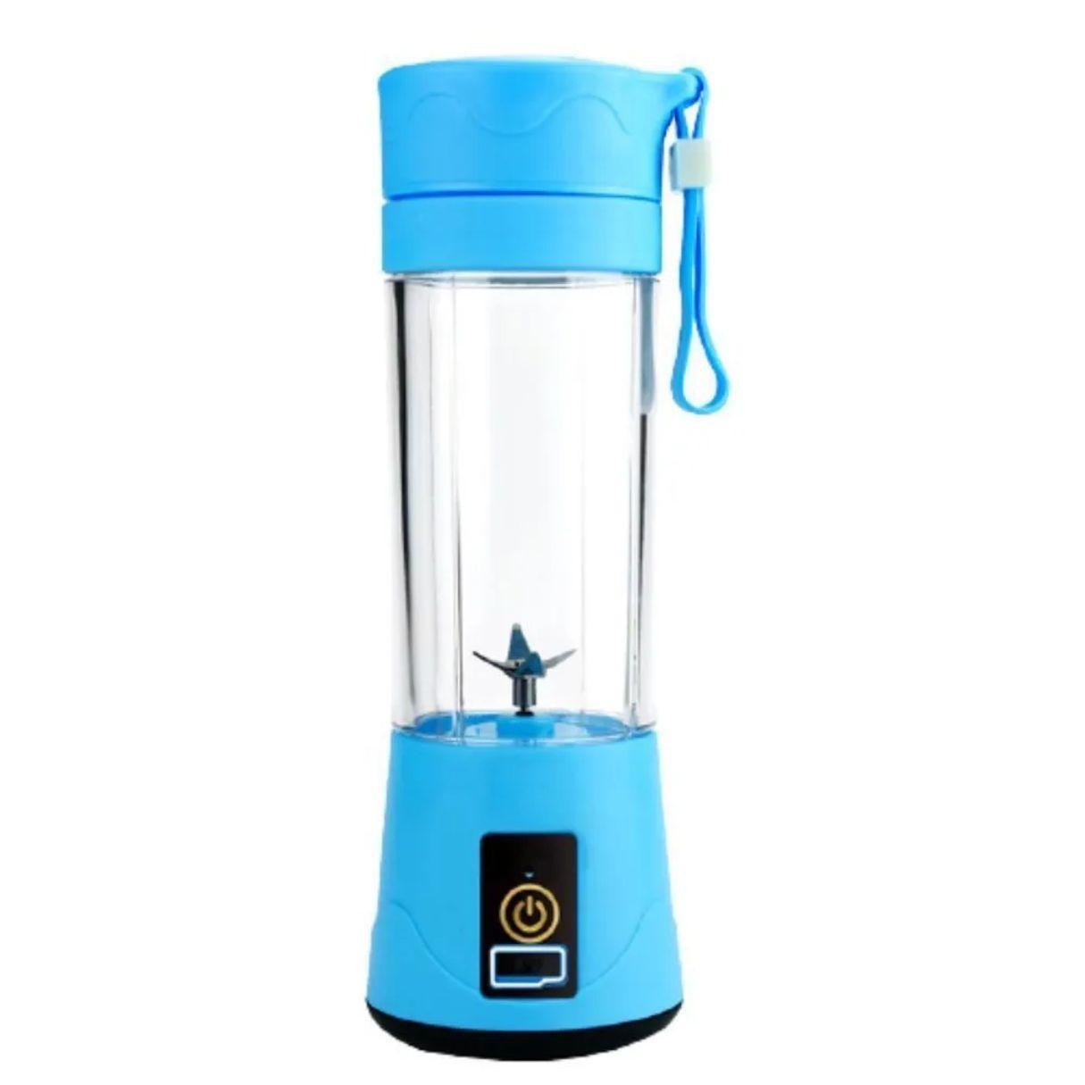 Miniatura Mini Liquidificador Portátil USB 6 Lâminas 380ml