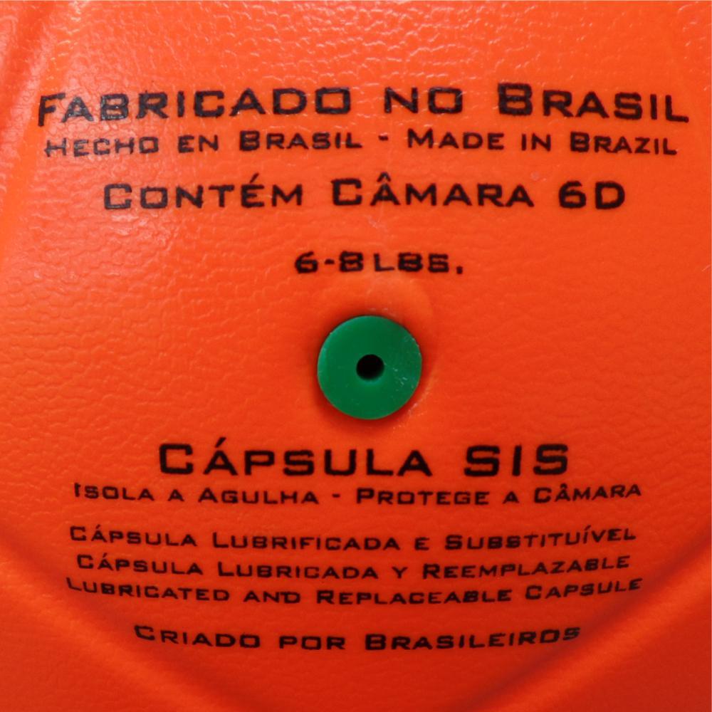 Miniatura Bola Futevolei Altinha Penalty Oficial Futebol Laranja