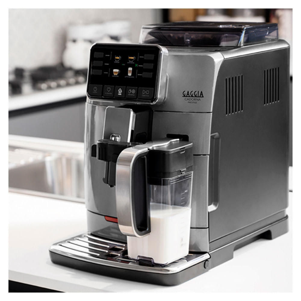 Cafeteira Gaggia Cadorna Prestige Cinza para Café em Grãos 110