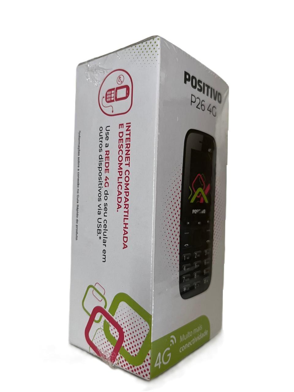 Miniatura New Celular P26 4G Positivo Câmera Traseira Rádio Fm Dual