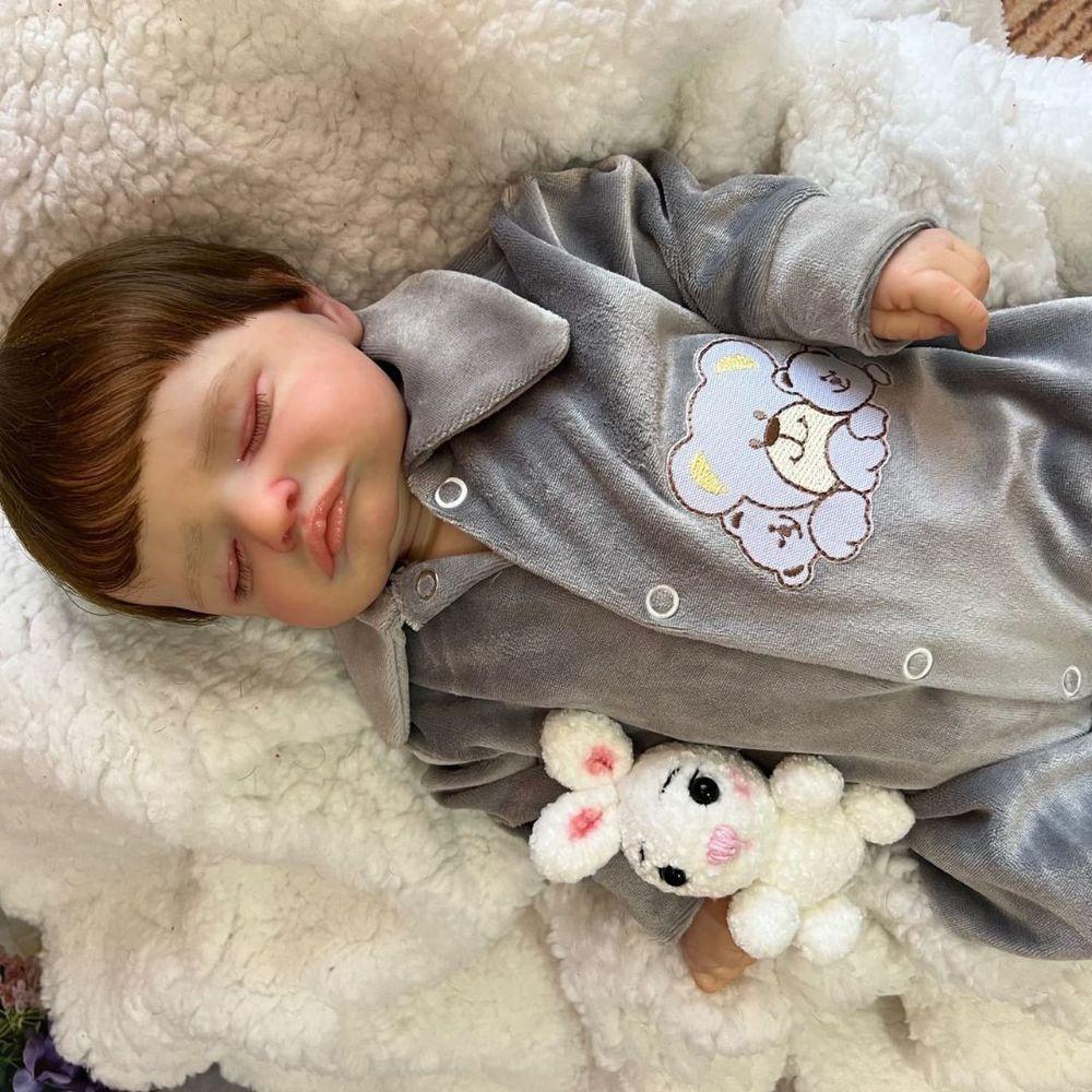 Miniatura Bebê Reborn Hiper Realista Rosali Menino