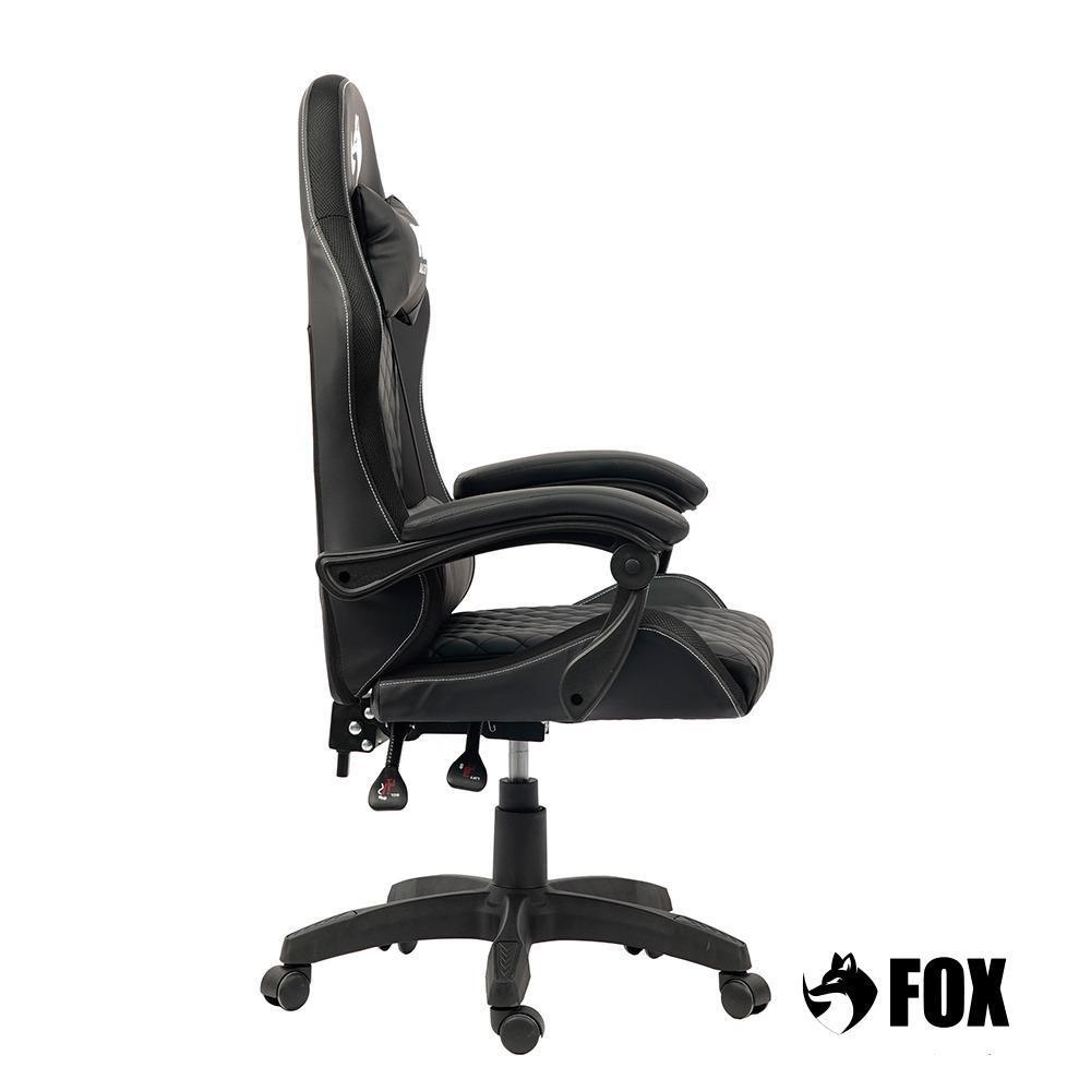 Miniatura Cadeira Gamer Fox Racer Vulpes Preta - WZ-318
