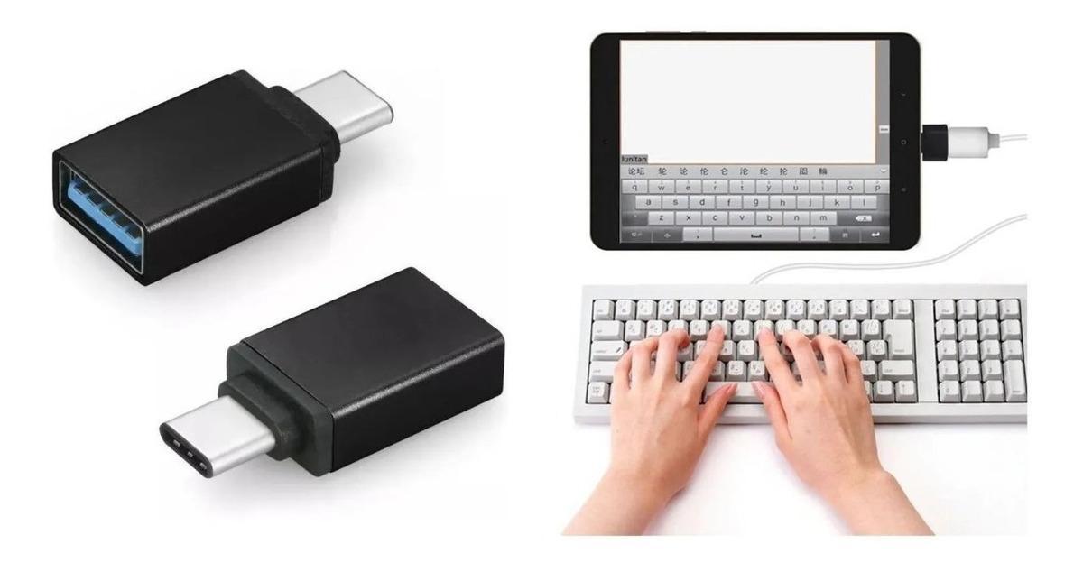 Miniatura Cabo OTG USB Tipo C Galaxy S8 S10 Note 10