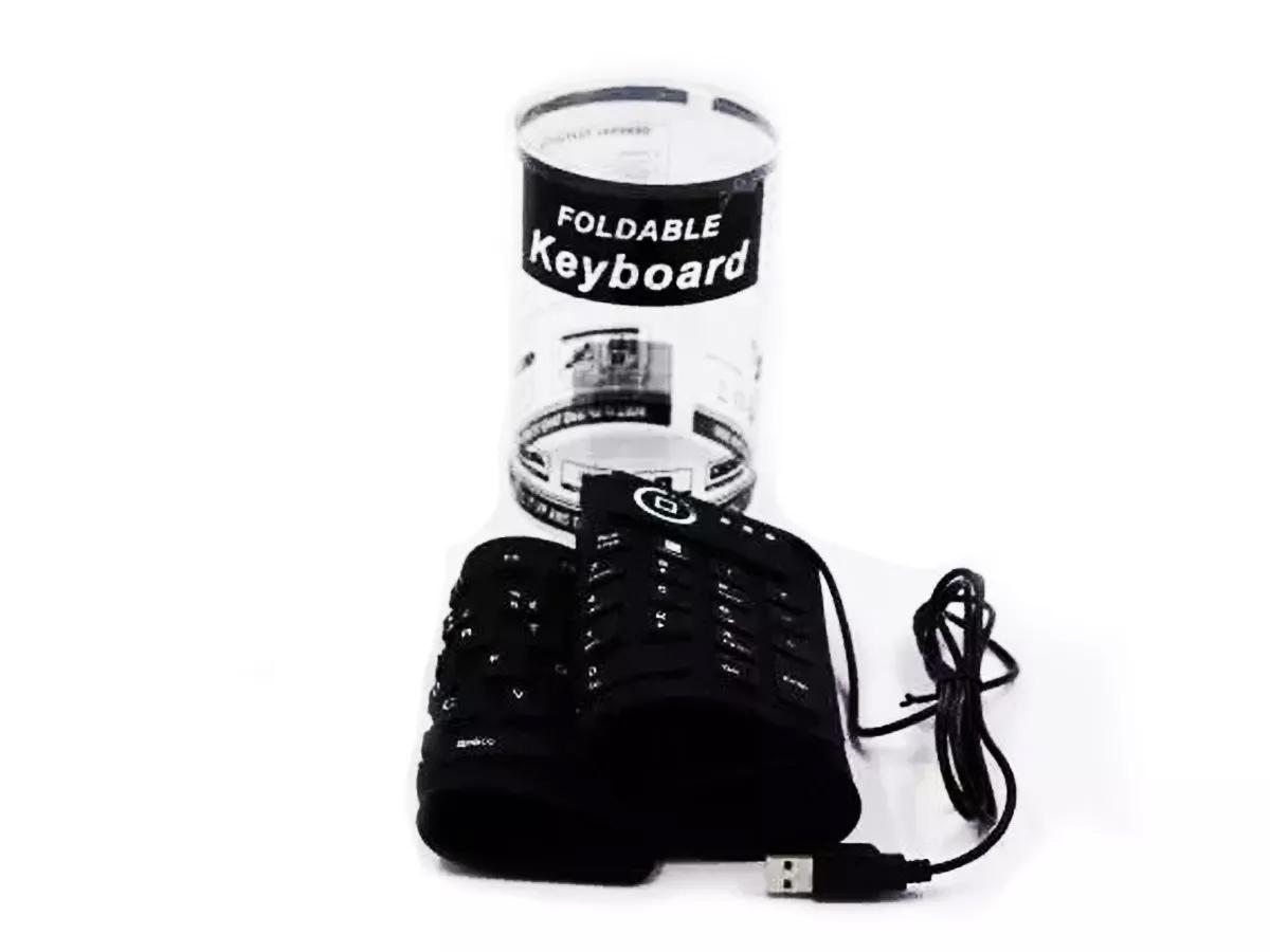 Miniatura Teclado Emborrachado Silicone Borracha Usb Xz-105 Homologação: 67131703257