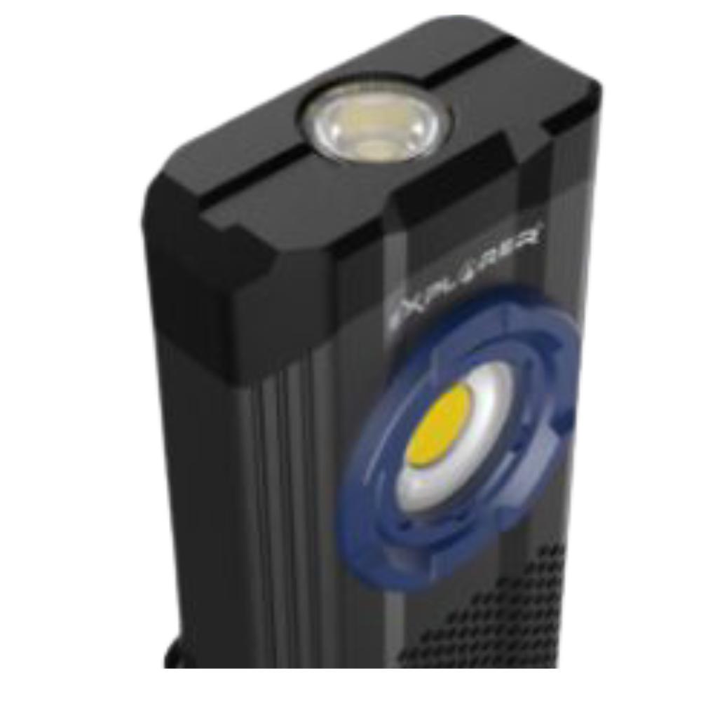 Miniatura Lanterna Cob Led Som Bluetooth Recarregavel Sk058 Spark
