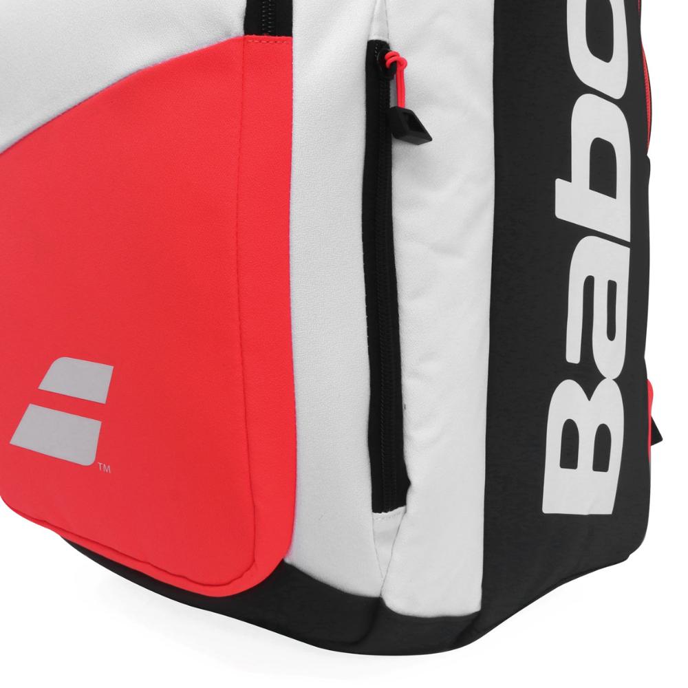 Mochila Babolat Pure Strike Branco e Vermelha