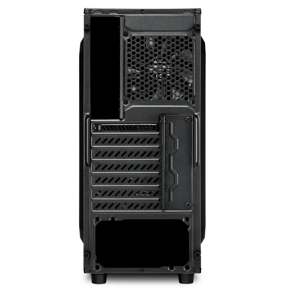 Miniatura Gabinete Gamer Sharkoon Vg6-W Atx Com 3 Fans Led Vermelho