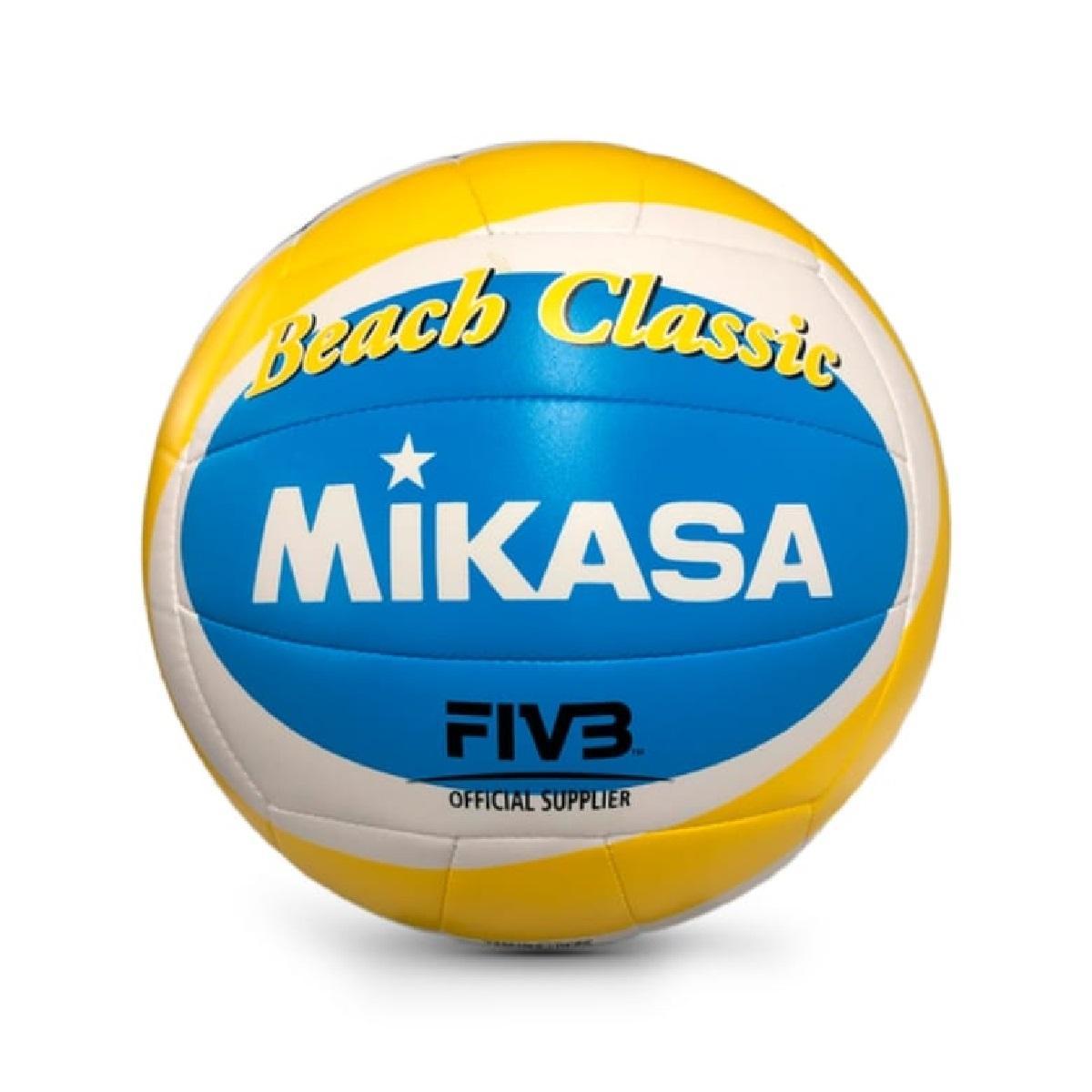 Miniatura Bola Vôlei de Praia Mikasa BV543-YSB 18 Painéis Tamanho 5