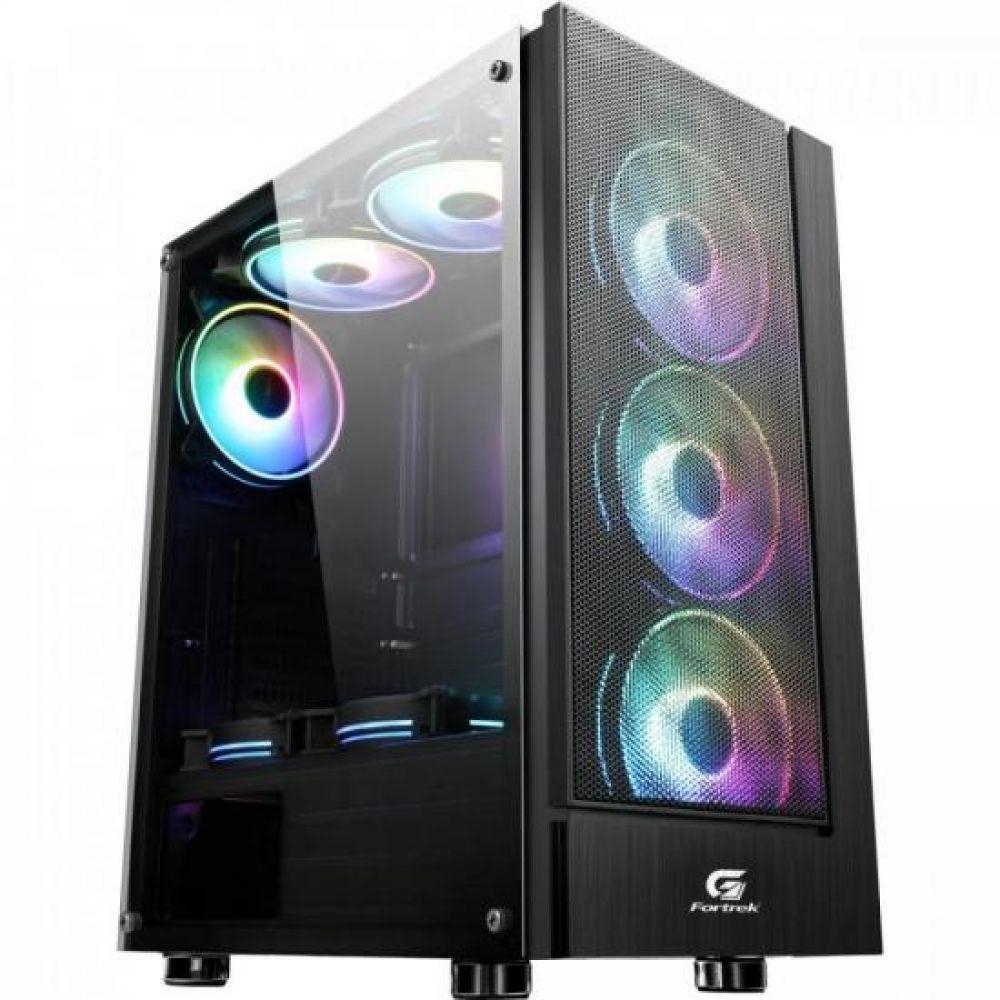 Miniatura Gabinete Gamer Mid Tower Cruiser Rgb Fortrek