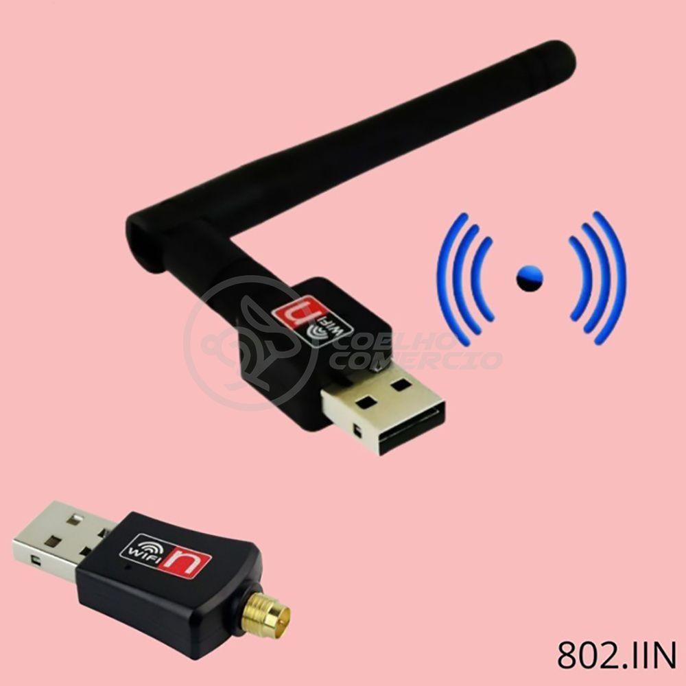 Antena Usb 2.0 Receptor De Wifi Wireless Internet Sem Fio 1200Mbps 802.Inn Pc Notebook 11
