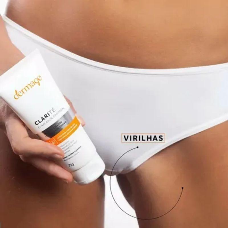 Dermage Clarité Corporal Intensivo 75G Axilas Virilha E Joel