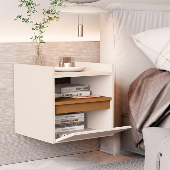 Miniatura Mesa Cabeceira Suspensa Porta Medina Plus Cores Comprar