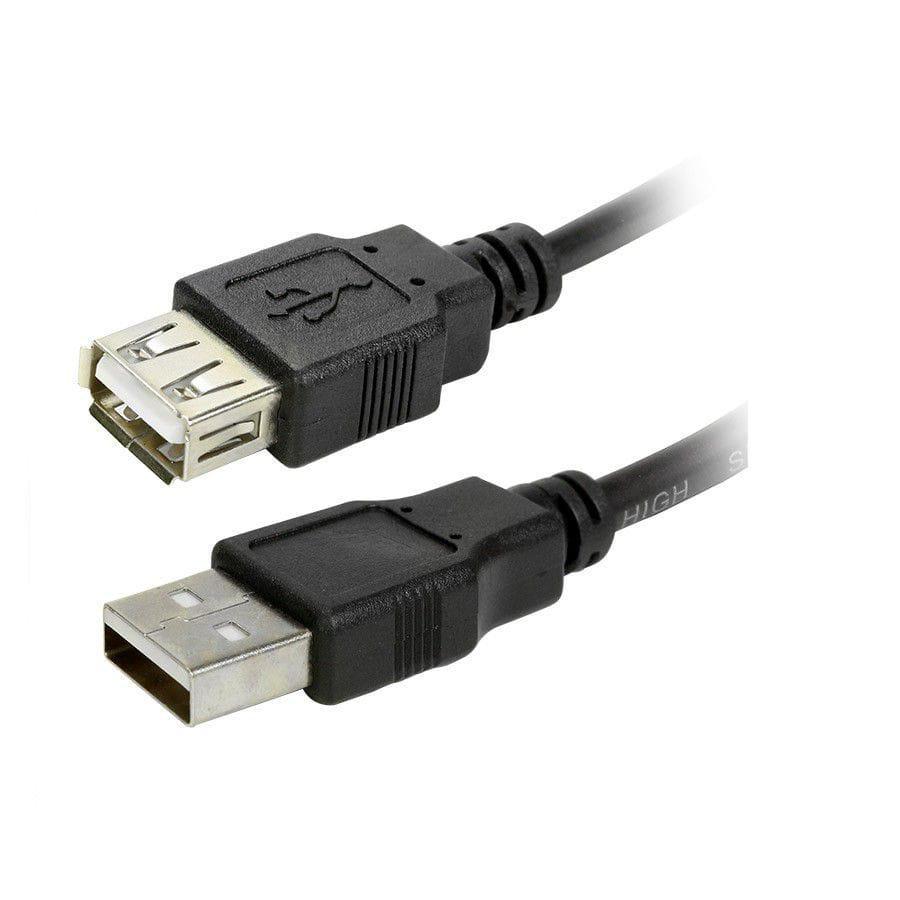Miniatura Cabo Extensor USB 2.0 1,5m - Extensão High-Speed