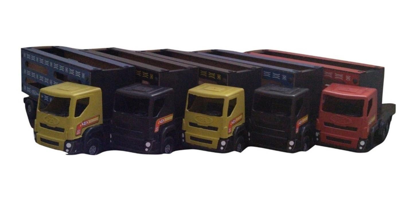 Miniatura Carreta De Madeira Brinquedo Infantil 50Cm Modelos Coloridos