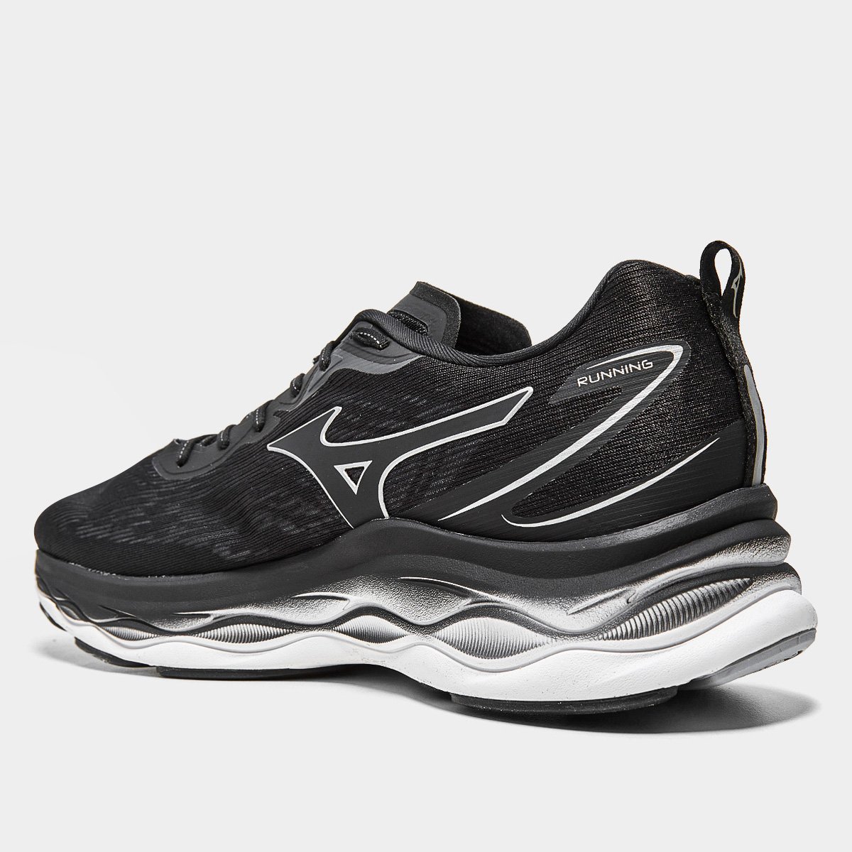 Miniatura Tênis Mizuno Victory Masculino Preto+Chumbo - 38