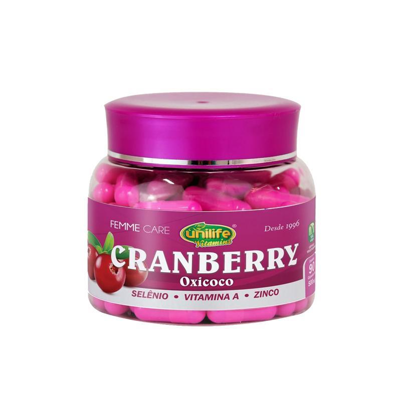Miniatura Kit 3 Cranberry Oxycoco Femme Care Unilife 90 Cápsulas
