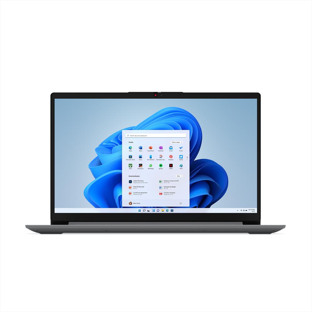 Miniatura Notebook Lenovo IdeaPad 1i Celeron + Microsoft 365 Personal 4GB 128GB SSD W11 15.6" 82QH0007BR