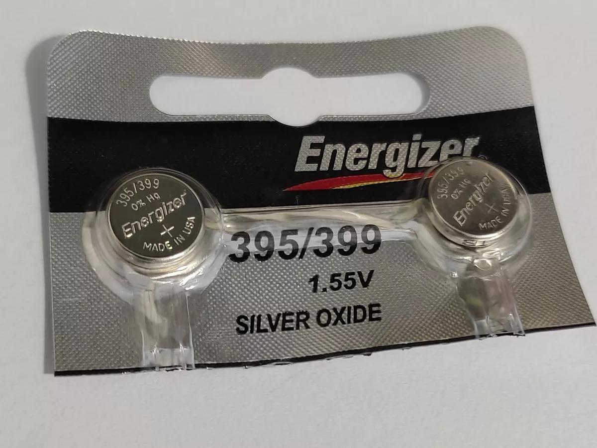 Miniatura Pilha Bateria Relógio 395/399 Energizer C/2 Un