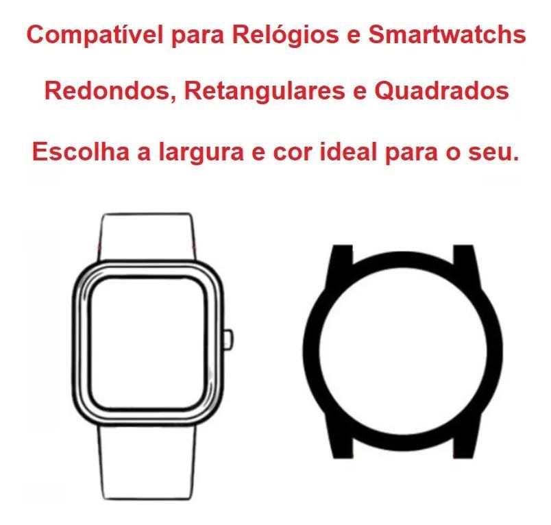 Miniatura Pulseira Amazfit Gts A1914 Silicone 20Mm Preto