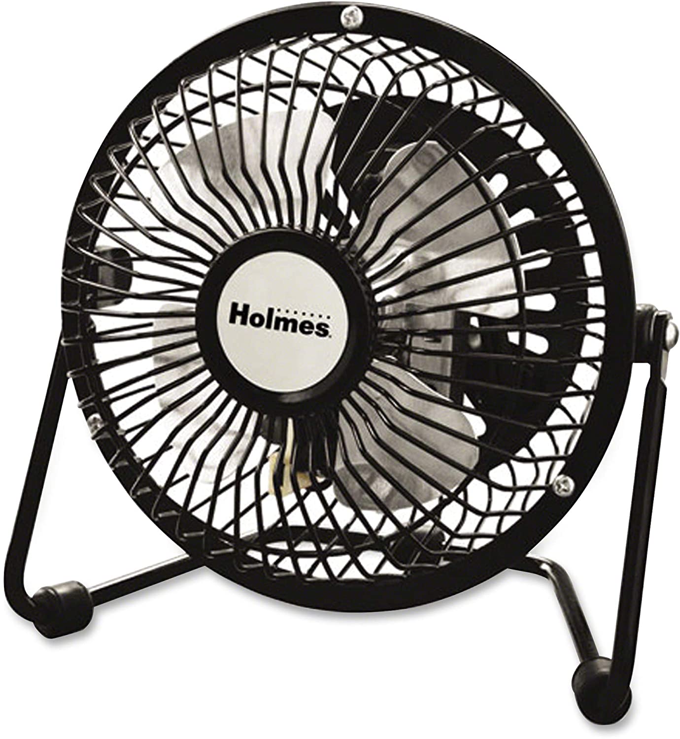Miniatura Holmes Ventilador de Mesa de 15 cm, 25 W, 110v, preto.