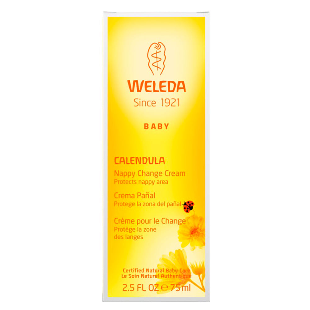 Miniatura Creme Preventivo de Assaduras Weleda - Baby Calêndula 75ml