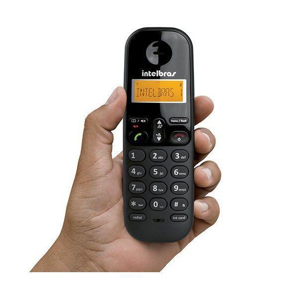 Miniatura Aparelho Telefone Fixo Sem Fio Digital Preto Bina Intelbras Homologação: 17441802041