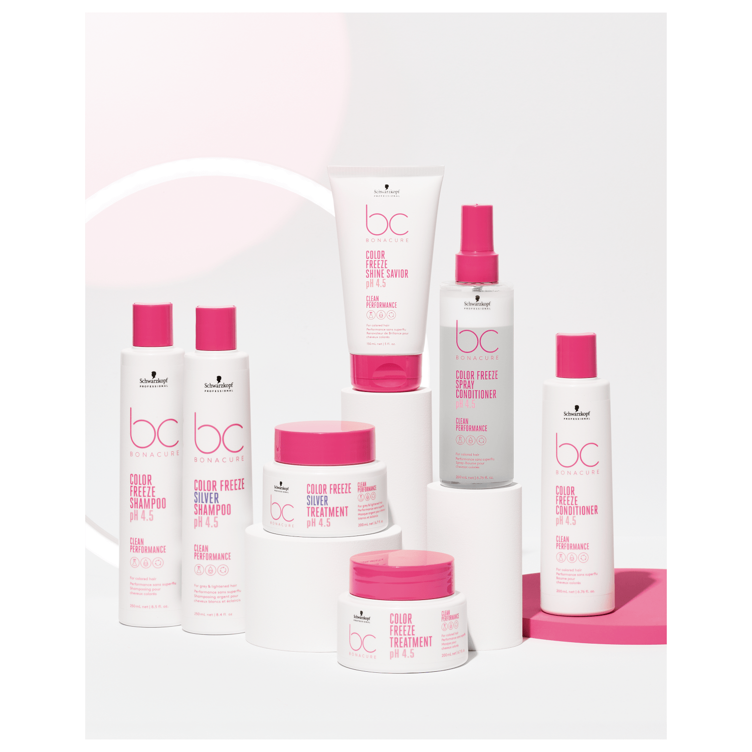 Miniatura Schwarzkopf Professional BC Bonacure Clean Performance Color Freeze - Shampoo 1L