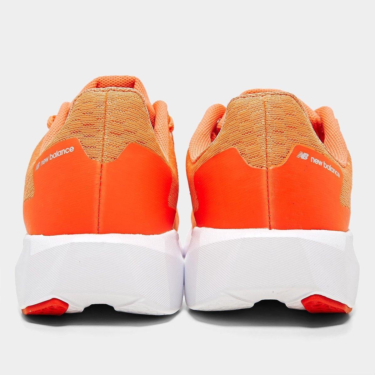Miniatura Tênis New Balance 413 V3 Feminino Laranja+Branco - 34