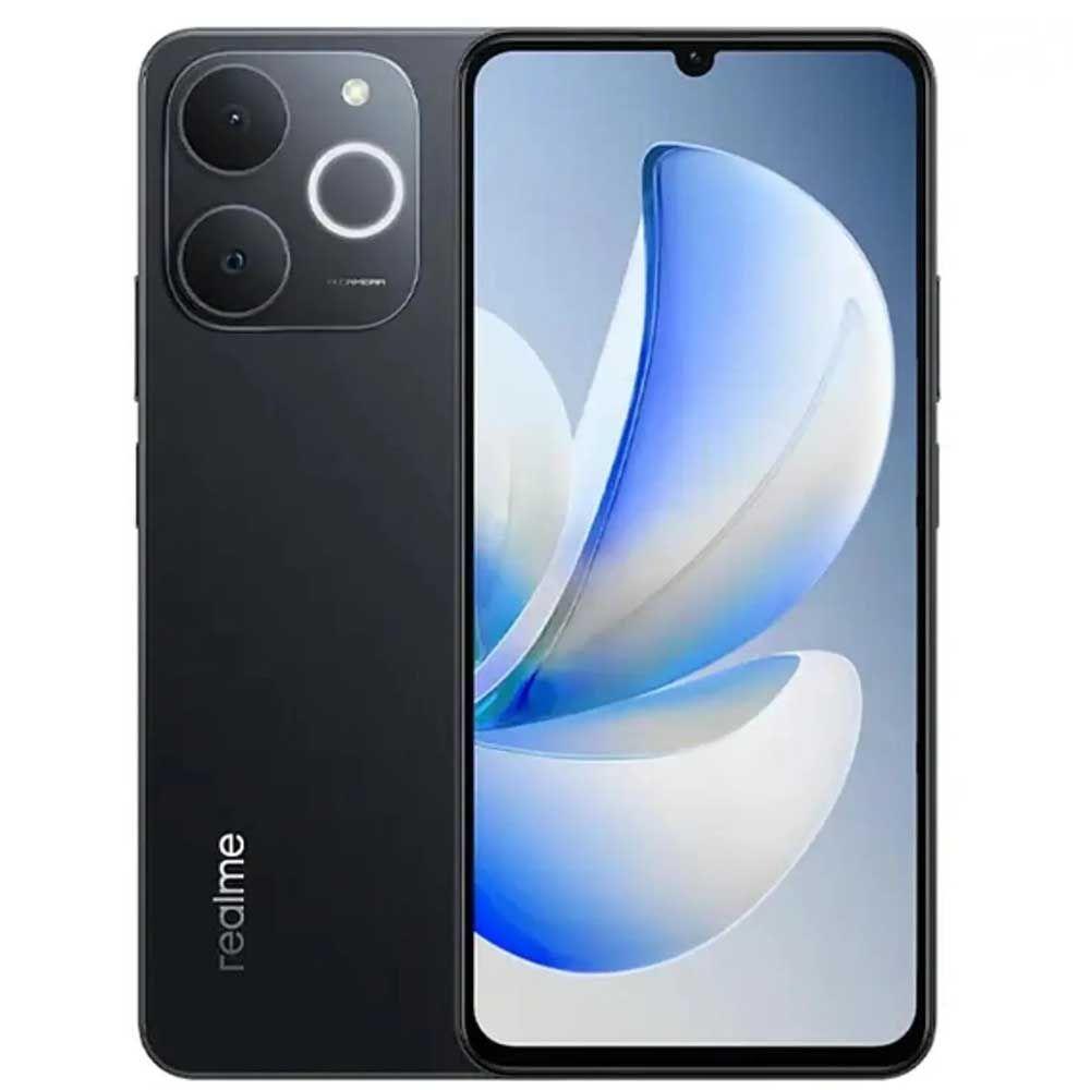 Miniatura Smartphone Realme Note 70 8GB RAM 256GB Tela 6.74 90Hz Dual SIM Obsidian Black