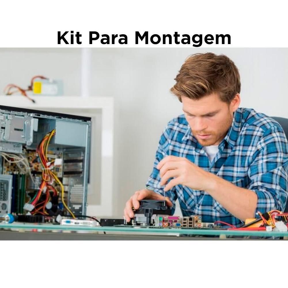 Kit Placa Mãe H61, 1155 Cooler, Core I5-3550, Ram 8Gb Ddr3