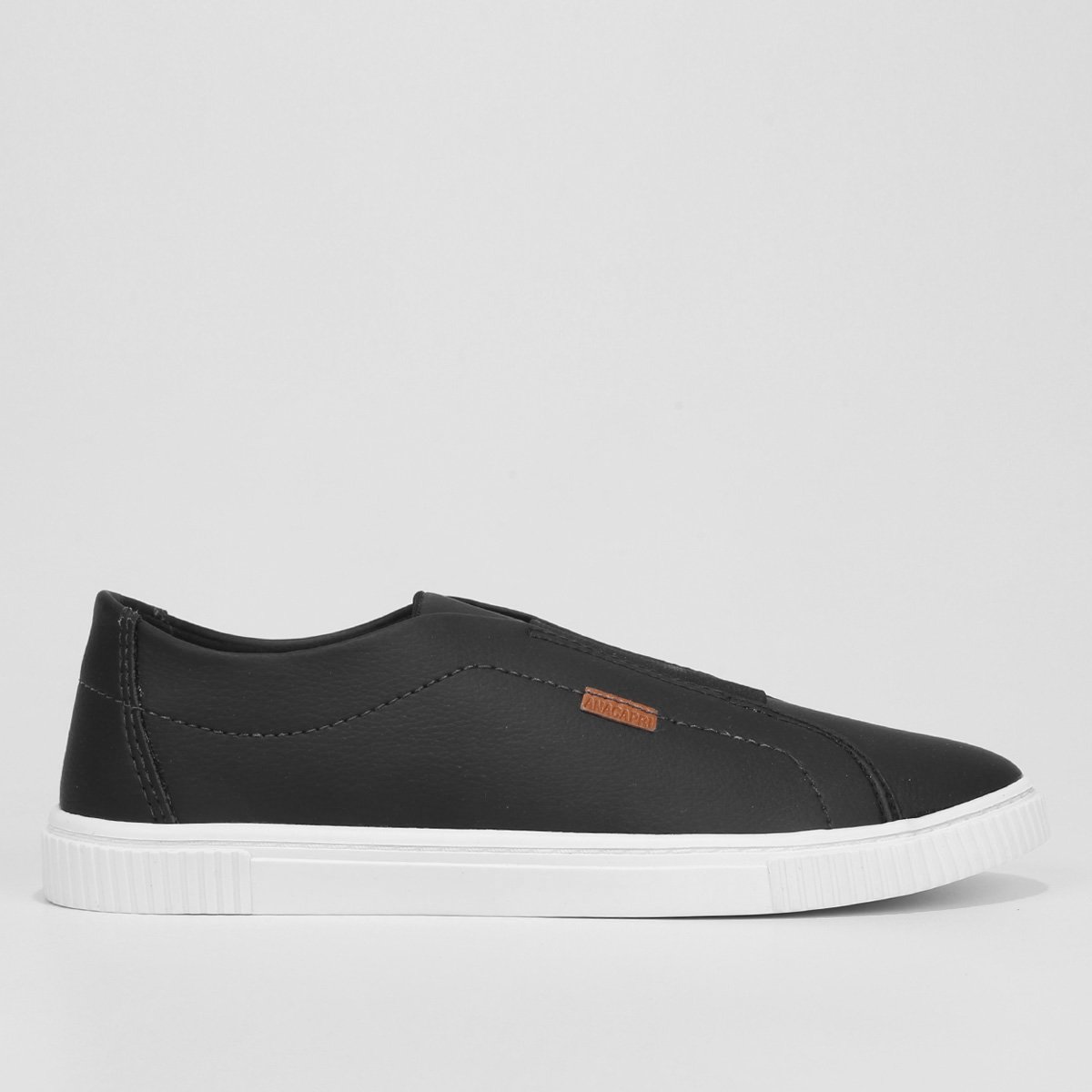 Miniatura Slip On Anacapri Elástico Feminino Preto - 34