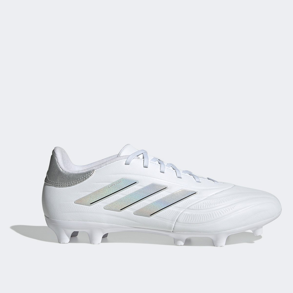 Miniatura Chuteira Campo Adidas Copa Pure 23 Acad Unissex Branco+prata - 37