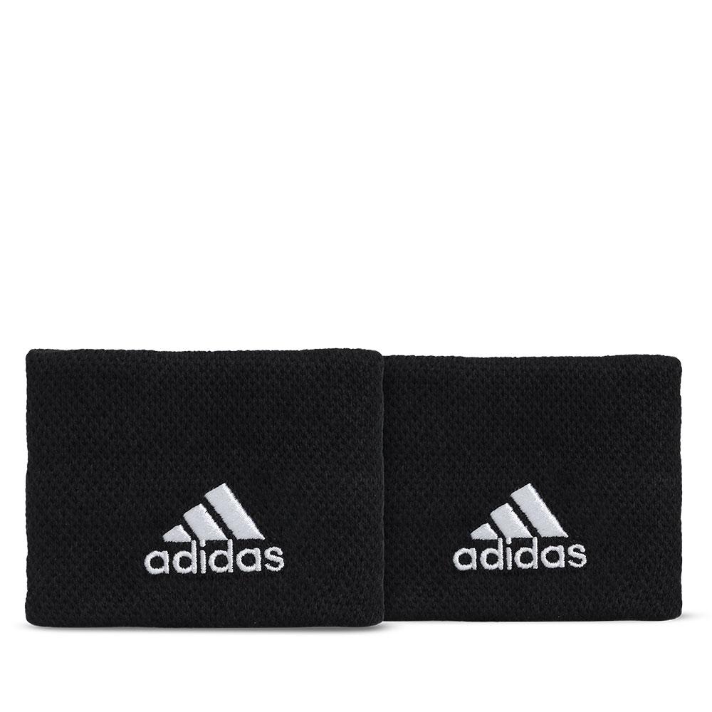 Miniatura Munhequeira Adidas Curta com 02 Unidades - Preta