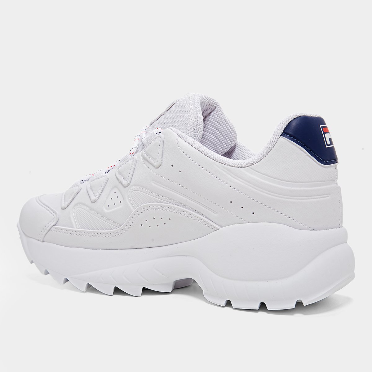 Miniatura Tênis Fila Evolux Feminino Branco+Marinho - 38