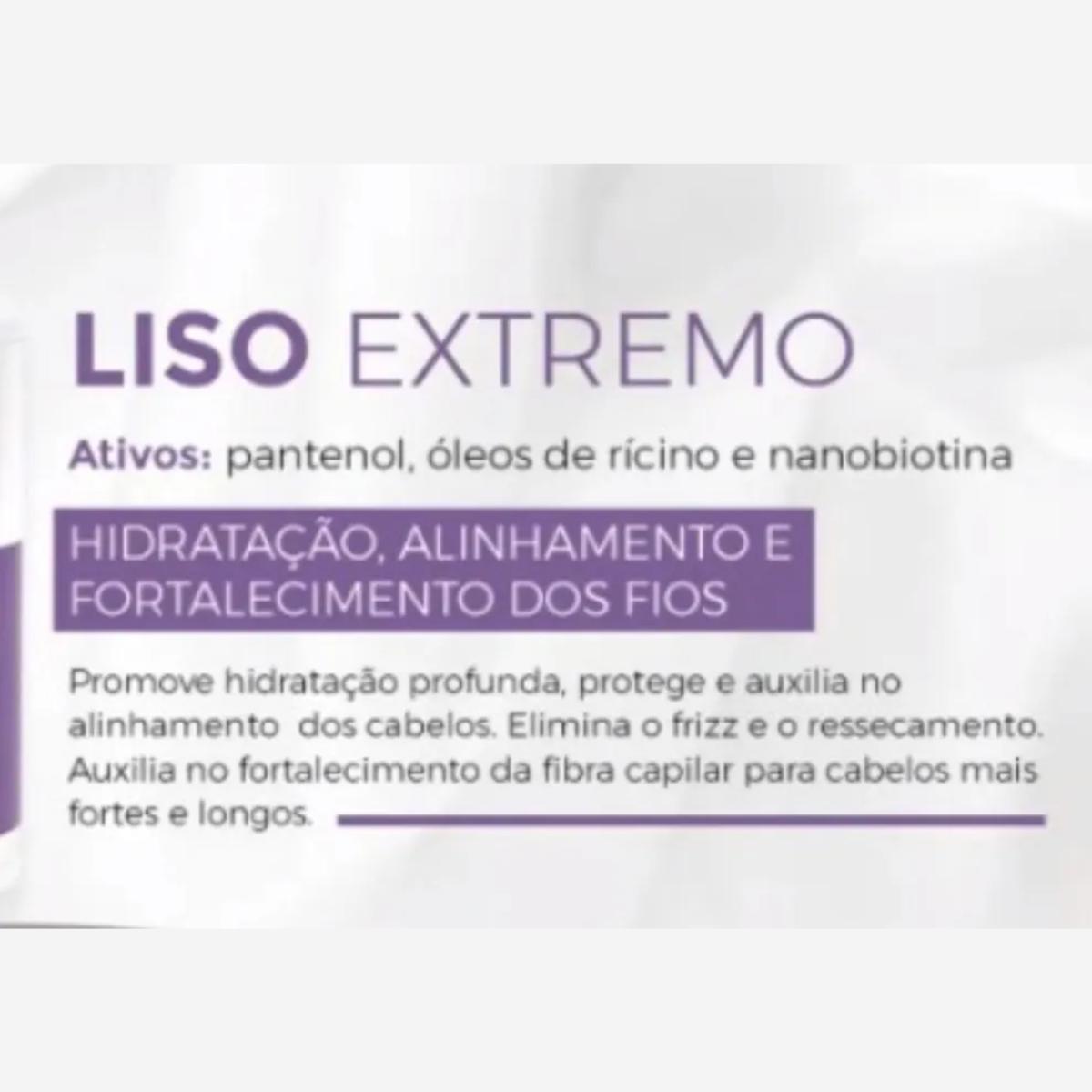 Miniatura Kit Shampoo E Leave In Liso Extremo Vita Derm