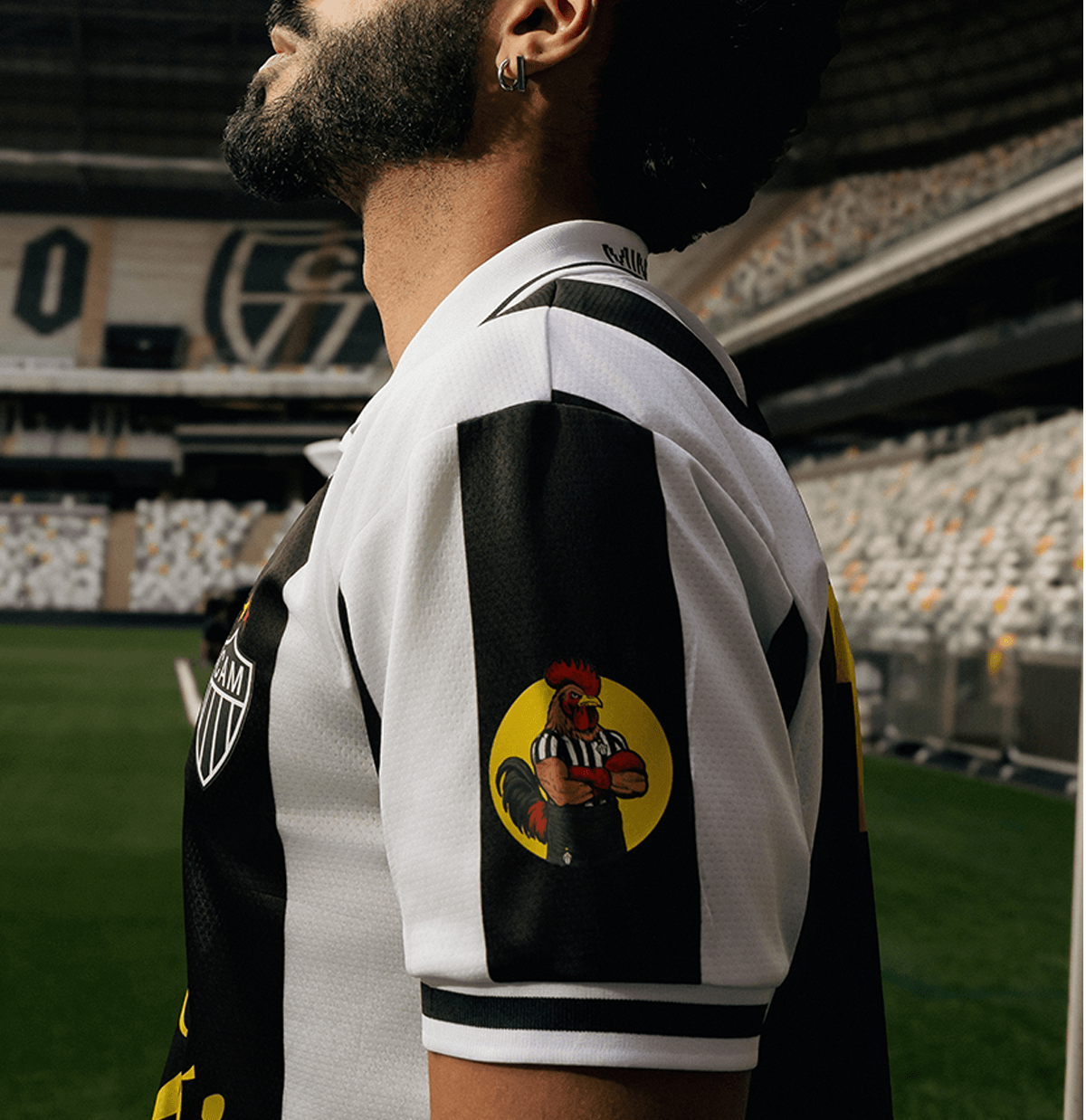 Miniatura Camisa Retrô Atlético Mineiro 13 2GG
