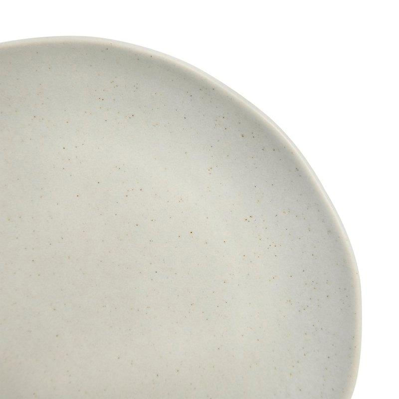 Miniatura Prato Sobremesa New Sand 21,5 cm - Home Style OFF-WHITE