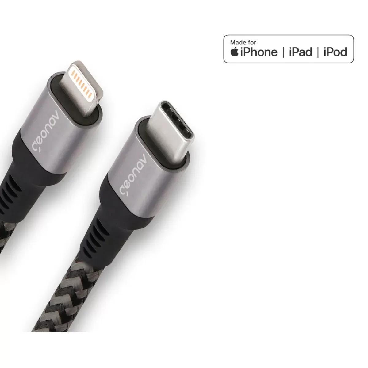 Miniatura Cabo Usb-C Geonav Lightning Liuc01