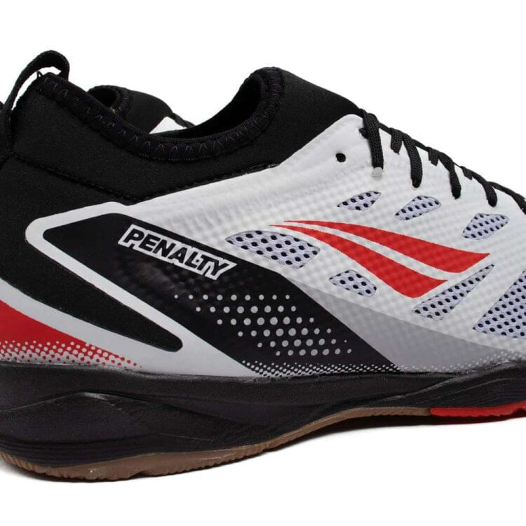 Miniatura Tenis Futsal Penalty Max 500 Locker - Bcovermpto - BCO/VERM/PTO