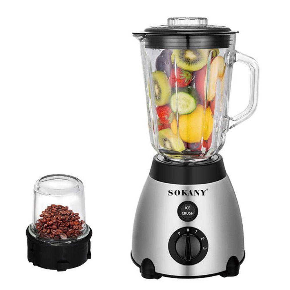 Miniatura Liquidificador Potente 1000w Vidro 1500ml + Triturador De Alimentos Voltagem:220v