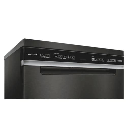 Lavadora de Louça Brastemp 15 Serviços Preto Eclipse Collection BLF62AP 220V