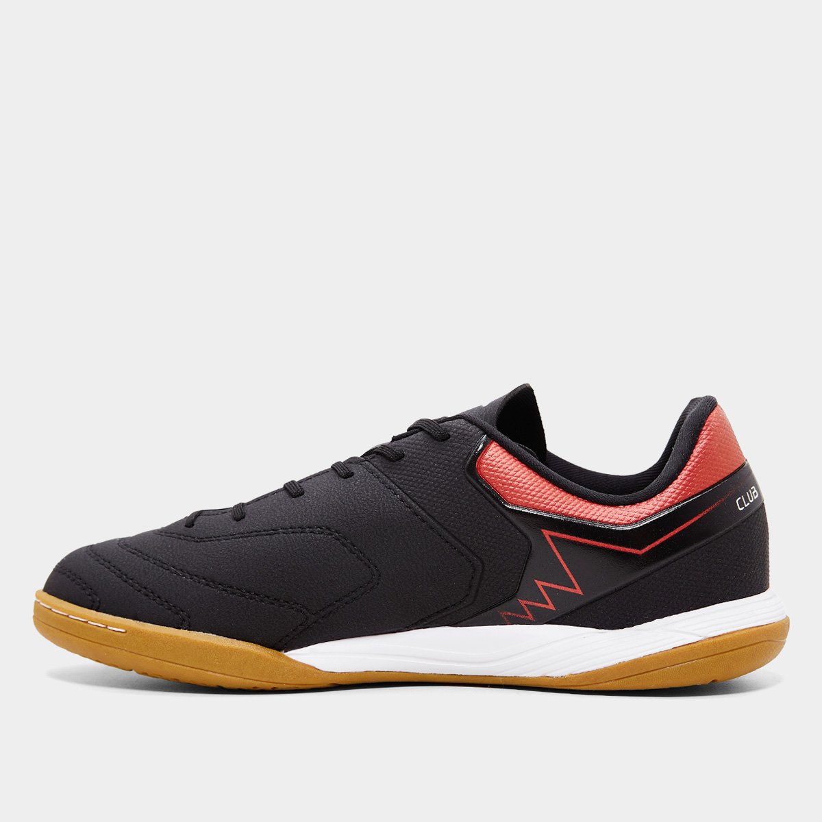 Chuteira Futsal Umbro Adamant Master Class Club Unissex Preto+Vermelho - 40