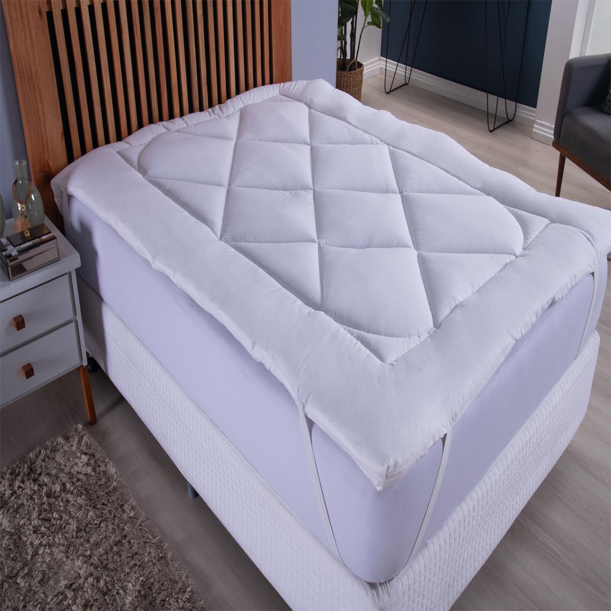 Miniatura Pillow Top Extra Macio Colchão Casal Padrão 1,38 X 1,88 Até