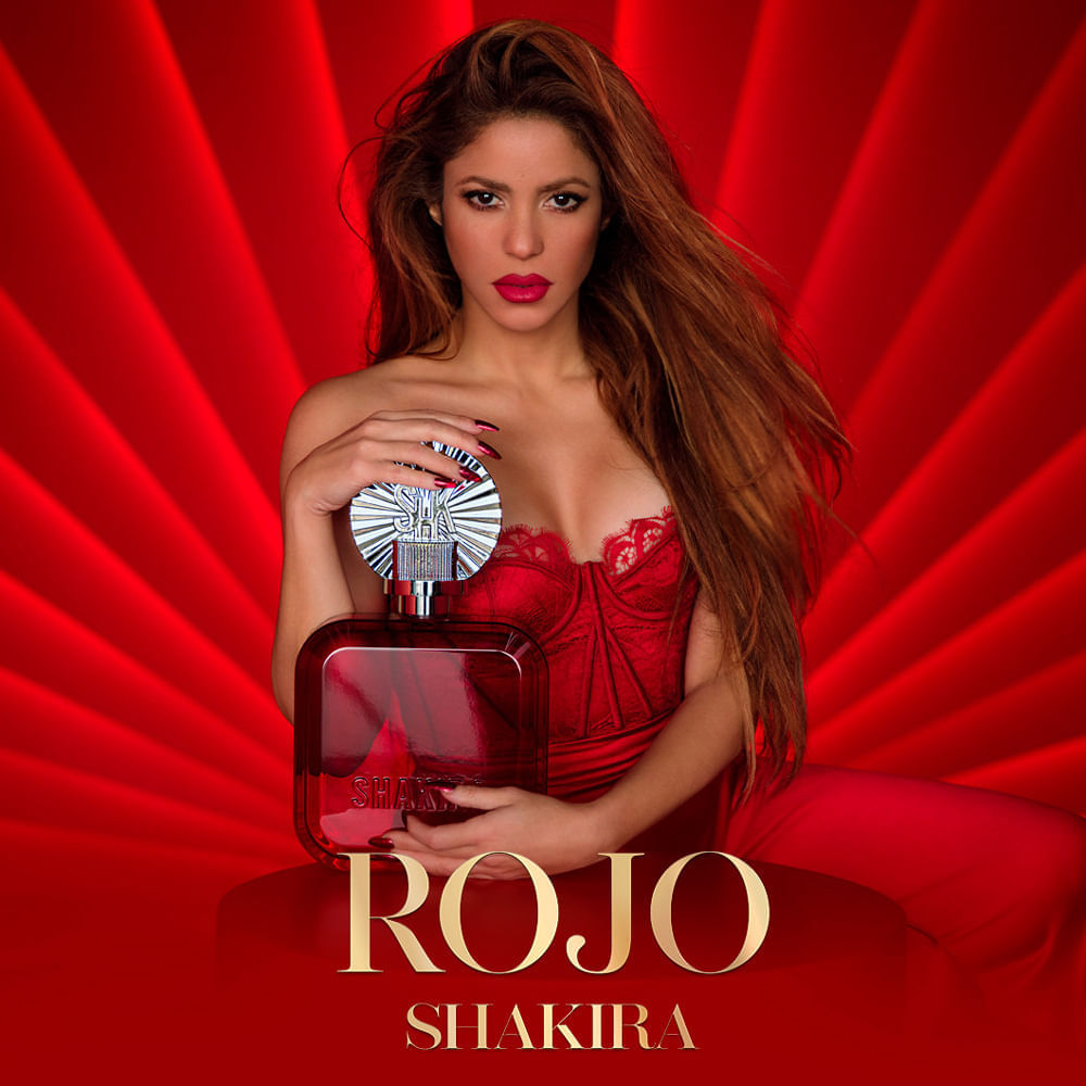 Miniatura Perfume Rojo Shakira Eau de Parfum 80ml