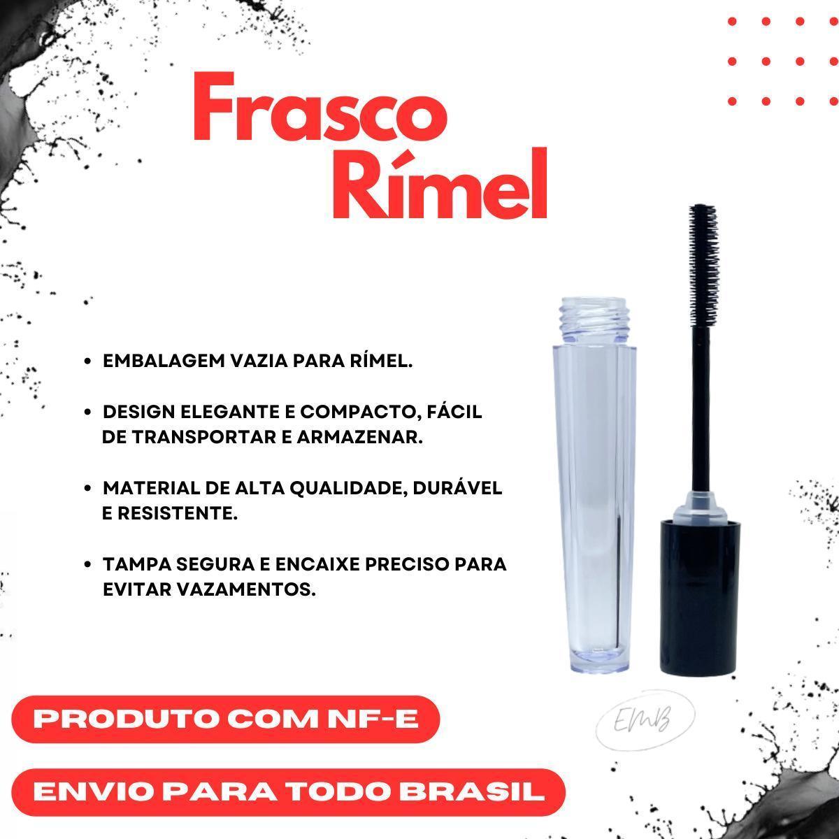 Miniatura Mascara Para Cilios Embalagem Maquiagem Vazia Frasco 4Ml 10U