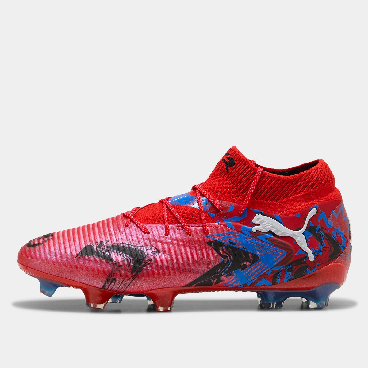Miniatura Chuteira Campo Puma Future 8 Ultimate Playmakers Unissex Vermelho - 37