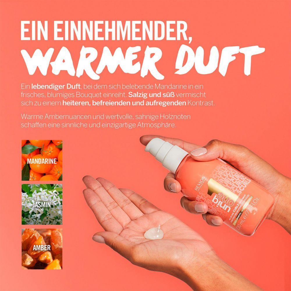 Revlon Professional Uniq One Curls Treatment Máscara Em Spray Laranja 230ml