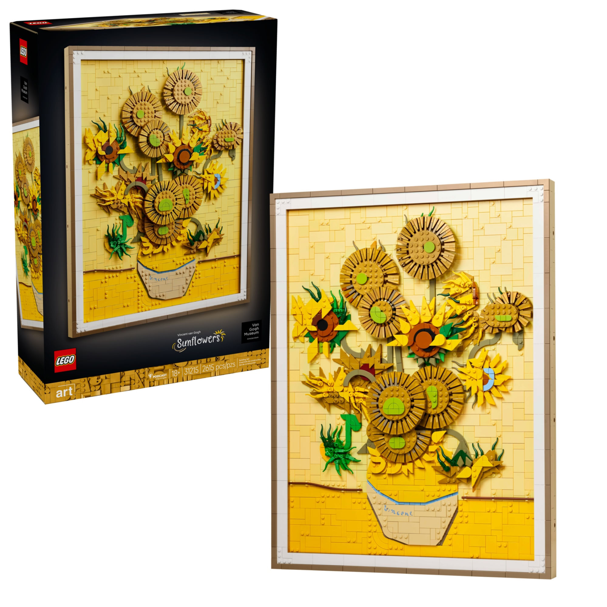 LEGO® Art - Vincent van Gogh – Girassóis