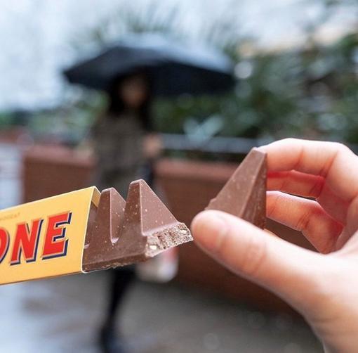 Miniatura Kit 5 Toblerone Importado Chocolate Ao Leite 100G X 5